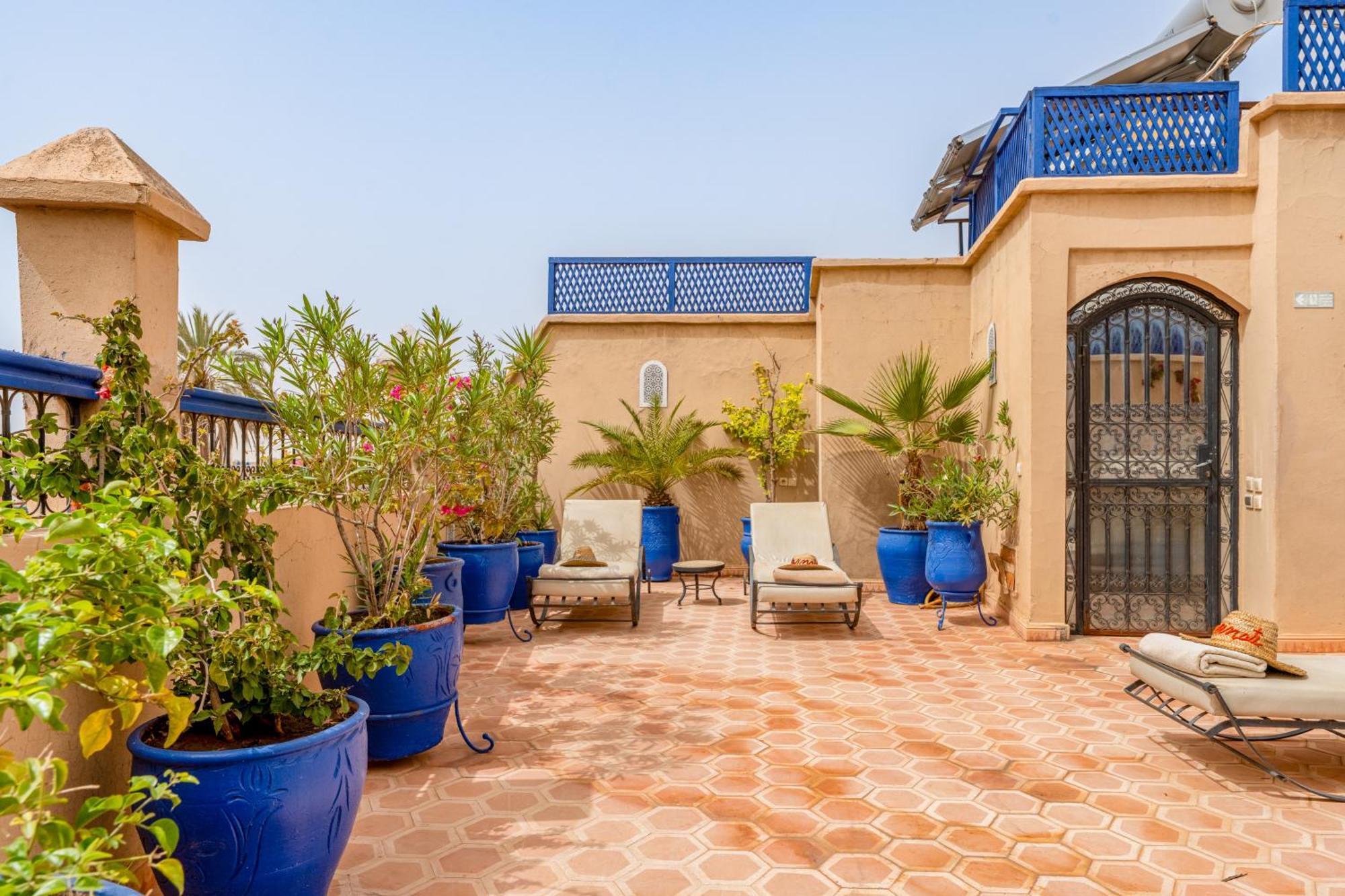 Riad Awinati Location Privatisee ,Piscine Chauffee , Beau Rooftop Marakéš Exteriér fotografie