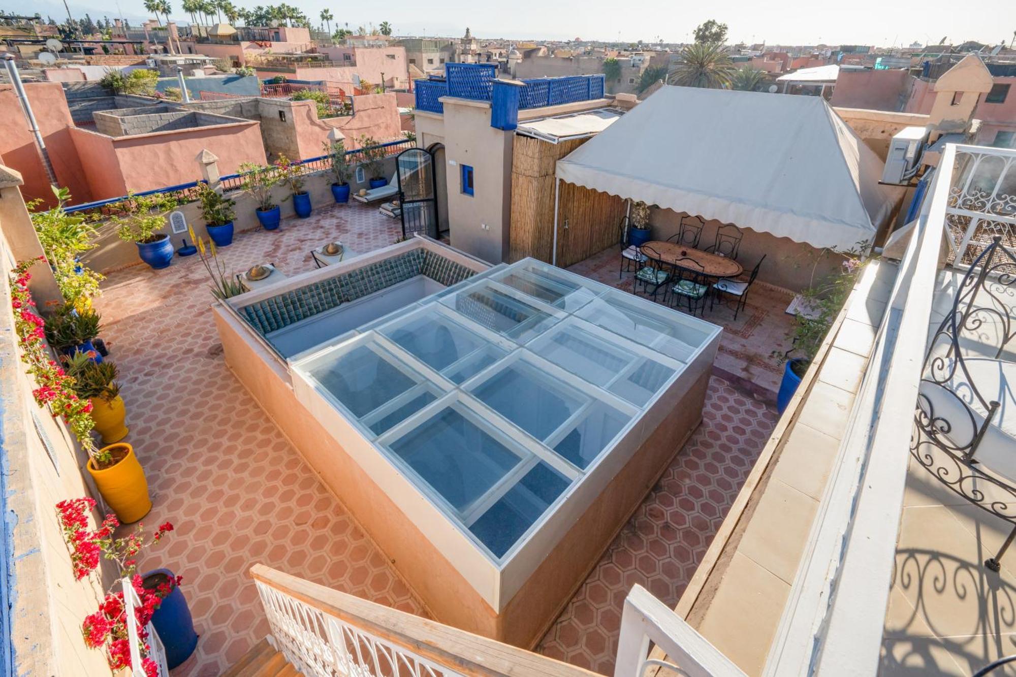 Riad Awinati Location Privatisee ,Piscine Chauffee , Beau Rooftop Marakéš Exteriér fotografie