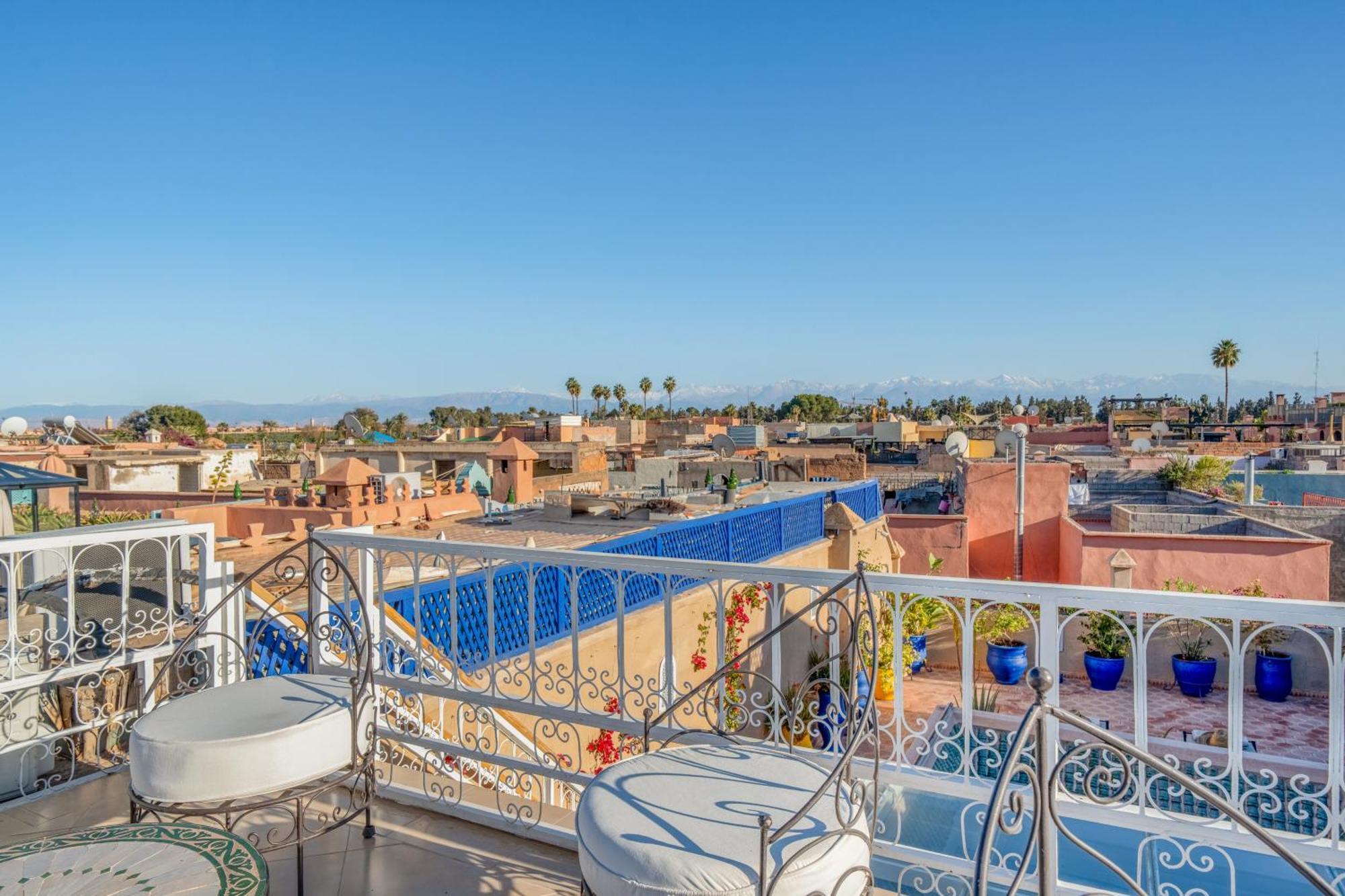 Riad Awinati Location Privatisee ,Piscine Chauffee , Beau Rooftop Marakéš Exteriér fotografie