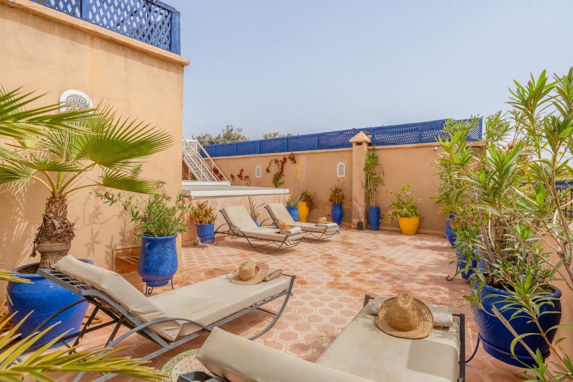 Riad Awinati Location Privatisee ,Piscine Chauffee , Beau Rooftop Marakéš Exteriér fotografie