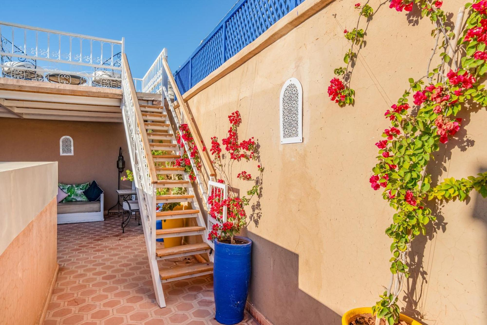 Riad Awinati Location Privatisee ,Piscine Chauffee , Beau Rooftop Marakéš Exteriér fotografie