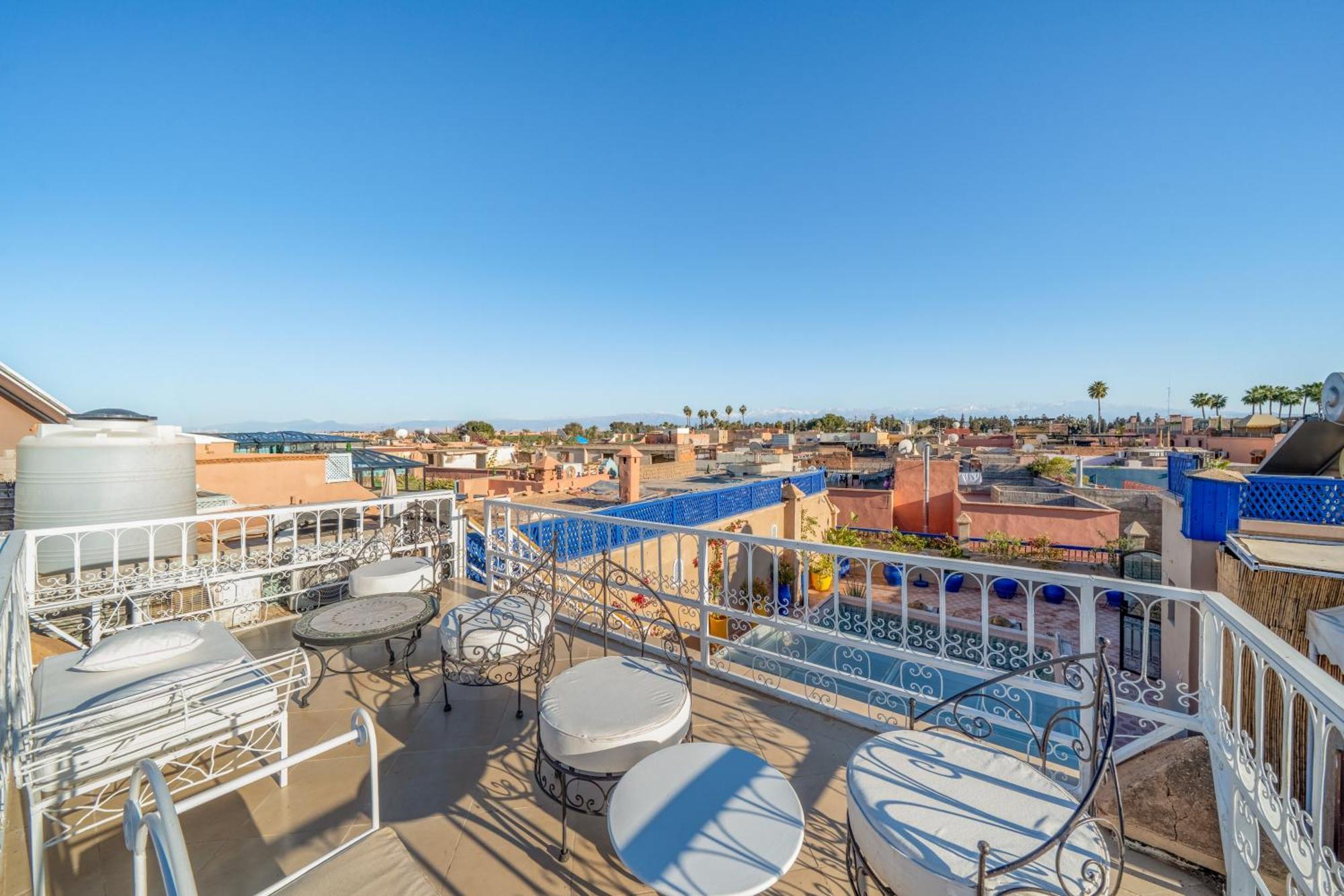 Riad Awinati Location Privatisee ,Piscine Chauffee , Beau Rooftop Marakéš Exteriér fotografie