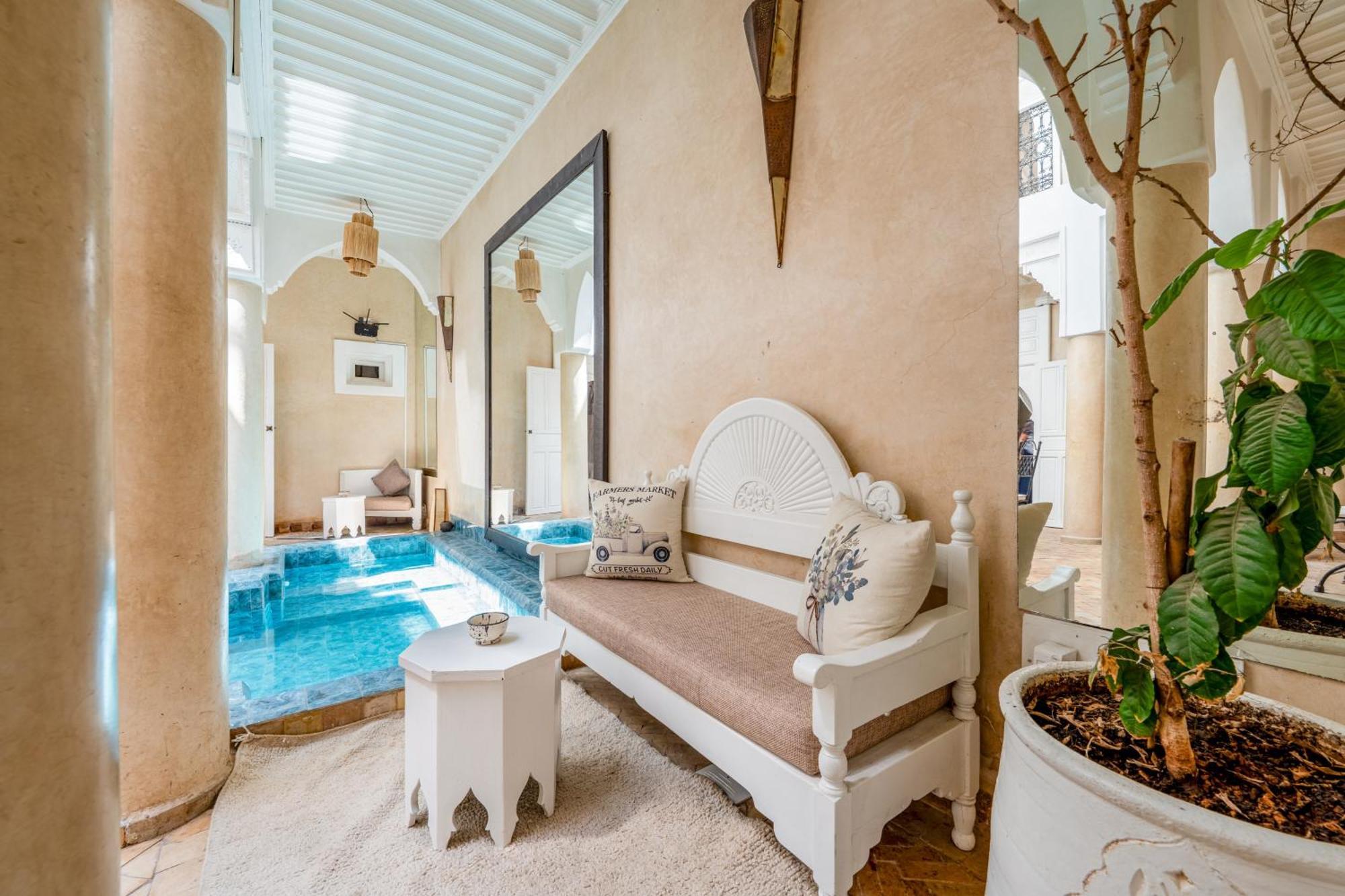 Riad Awinati Location Privatisee ,Piscine Chauffee , Beau Rooftop Marakéš Exteriér fotografie